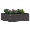 Krawężnik do trawnika Czarny 40 x 40 x 13 cm Stal