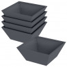 Doniczka ogrodowa 5 pcs Antracyt 40 x 40 x 15 cm
