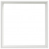 Krawężnik do trawnika 6 pcs Biały 40 x 40 x 13 cm Stal