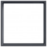 Krawężnik do trawnika Antracyt 40 x 40 x 13 cm Stal