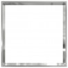 Krawężnik do trawnika 6 pcs Srebrny 40 x 40 x 13 cm