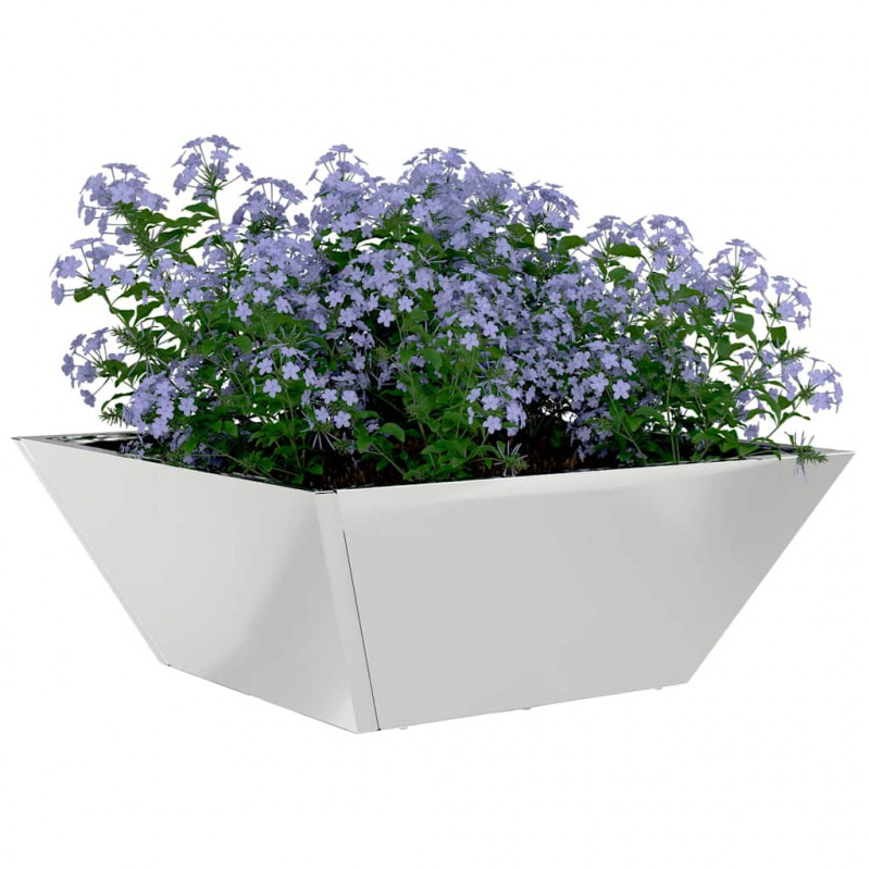Doniczka ogrodowa 5 pcs Srebrny 40 x 40 x 15 cm