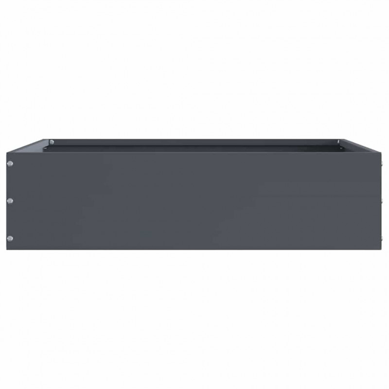 Krawężnik do trawnika Antracyt 50 x 50 x 13 cm Stal