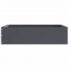 Krawężnik do trawnika Antracyt 50 x 50 x 13 cm Stal
