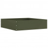 Krawężnik do trawnika 6 pcs Zielony oliwkowy 50 x 50 x 13 cm