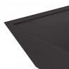 Doniczka ogrodowa 5 pcs Czarny 50 x 50 x 15 cm Stal zimnogięta