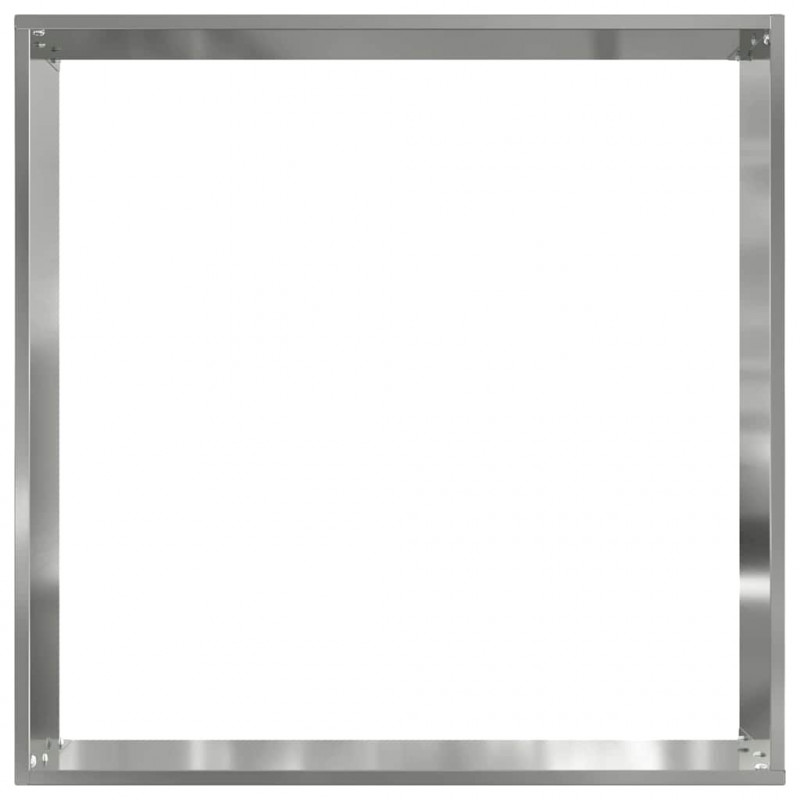 Krawężnik do trawnika Srebrny 50 x 50 x 13 cm