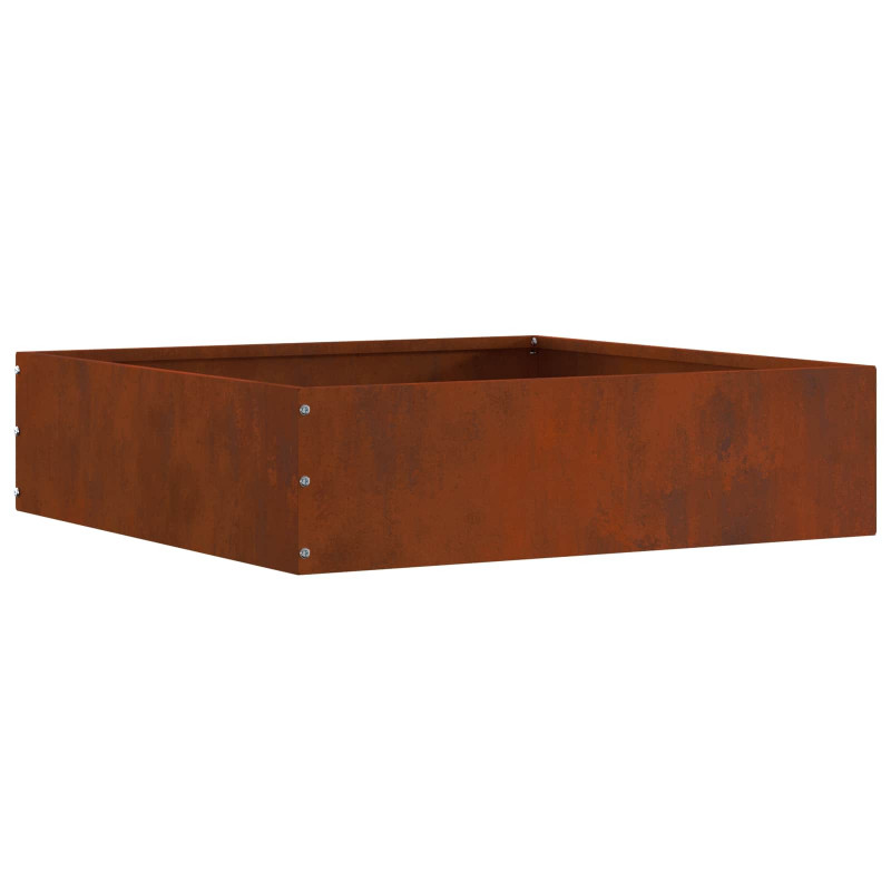 Krawężnik do trawnika Rdzawy 50 x 50 x 13 cm