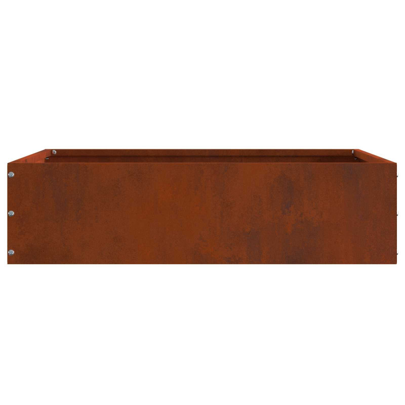Krawężnik do trawnika Rdzawy 50 x 50 x 13 cm