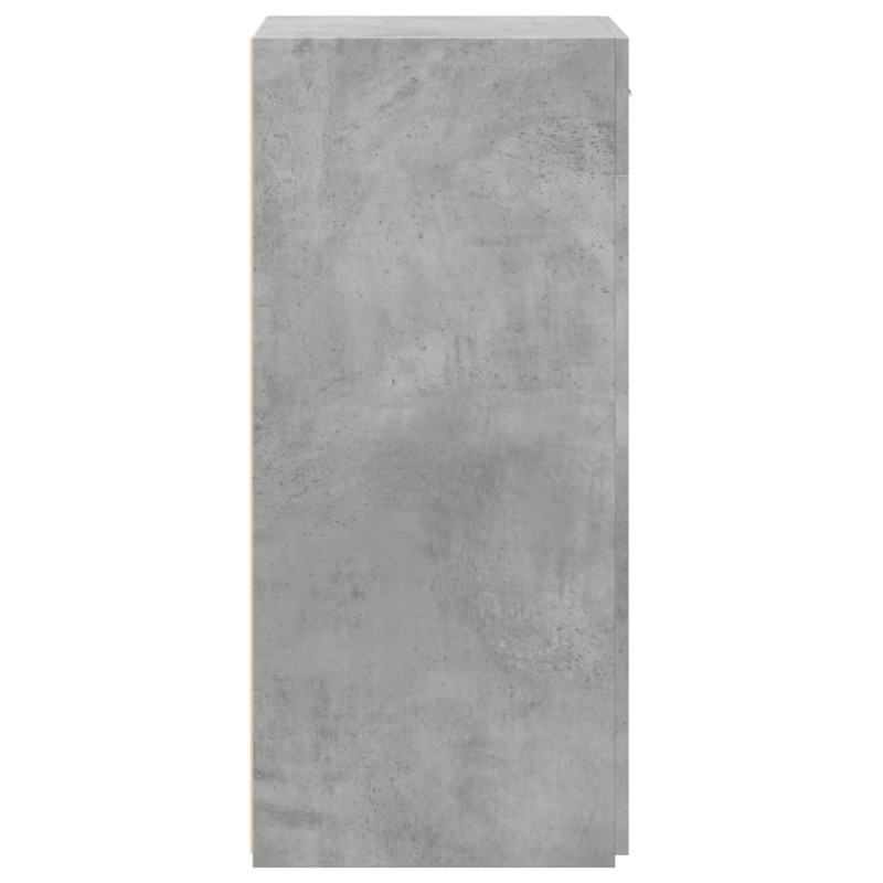 Szafka, szarość betonu, 50x42,5x93 cm, materiał drewnopochodny