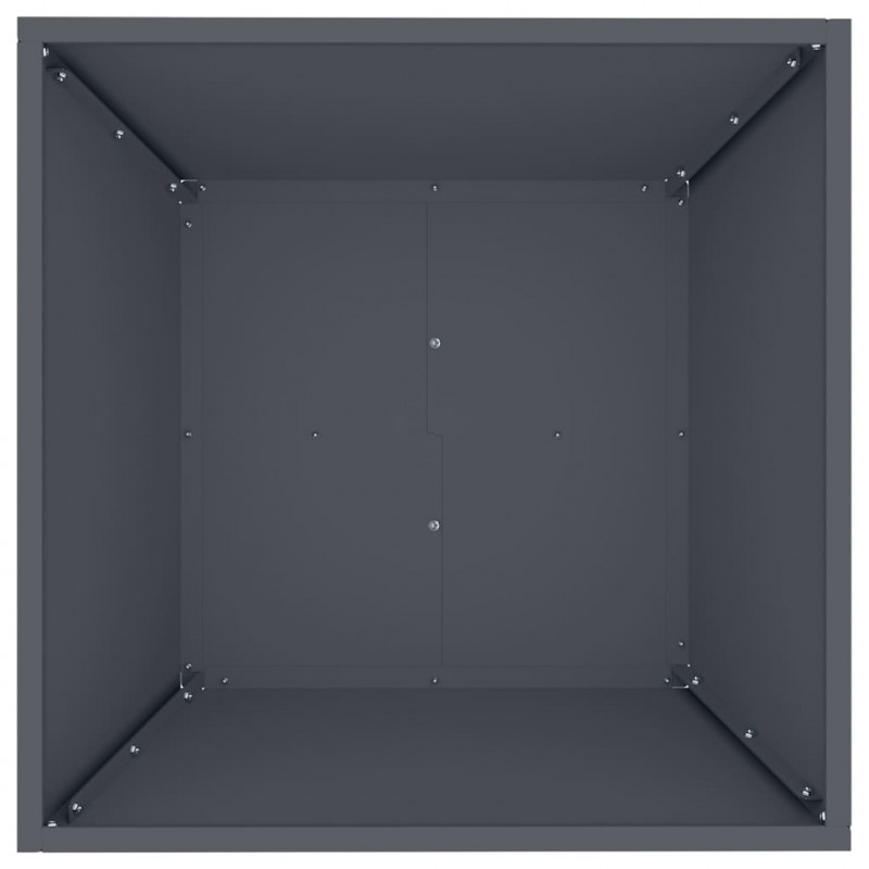 Doniczka ogrodowa 5 pcs Antracyt 50 x 50 x 15 cm