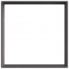 Krawężnik do trawnika Czarny 60 x 60 x 13 cm Stal