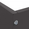 Krawężnik do trawnika Czarny 60 x 60 x 13 cm Stal