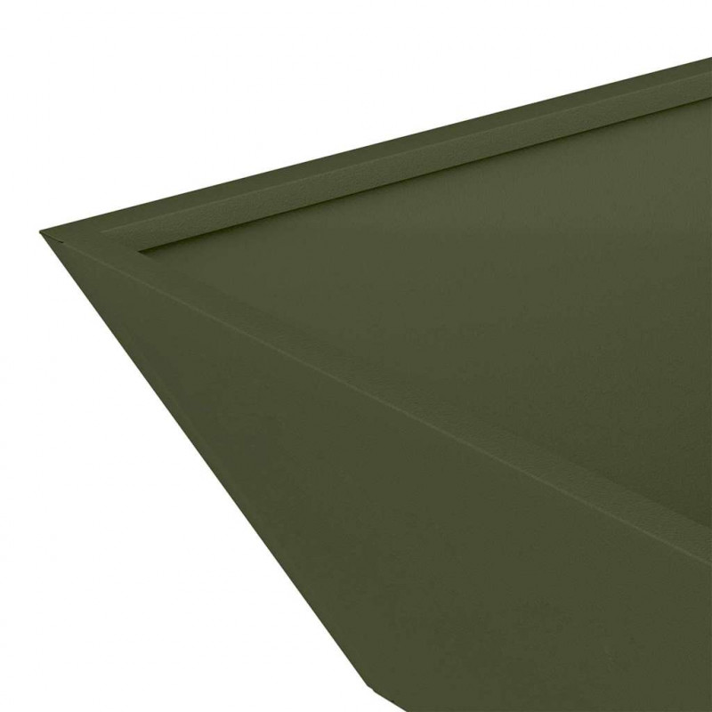 Doniczka ogrodowa 5 pcs Zielony oliwkowy 50 x 50 x 15 cm