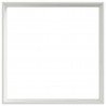Krawężnik do trawnika 6 pcs Biały 60 x 60 x 13 cm Stal