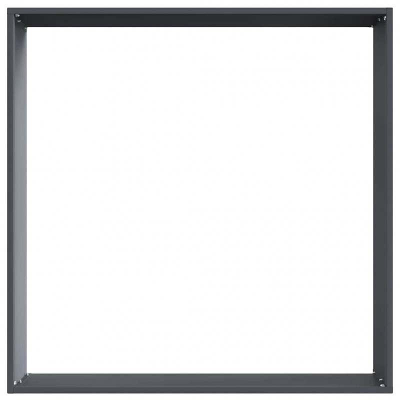 Krawężnik do trawnika Antracyt 60 x 60 x 13 cm Stal