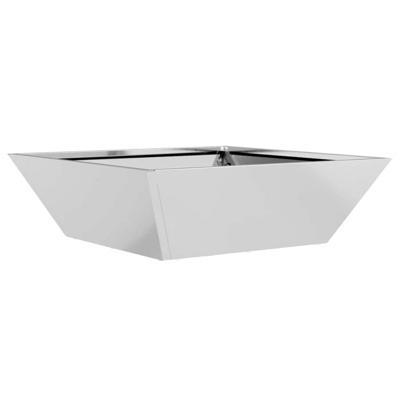 Doniczka ogrodowa 5 pcs Srebrny 50 x 50 x 15 cm
