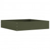 Krawężnik do trawnika 6 pcs Zielony oliwkowy 60 x 60 x 13 cm