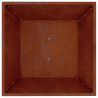 Doniczka ogrodowa Rdzawy 50 x 50 x 15 cm