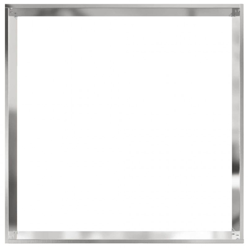 Krawężnik do trawnika 6 pcs Srebrny 60 x 60 x 13 cm