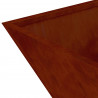 Doniczka ogrodowa 5 pcs Rdzawy 50 x 50 x 15 cm