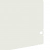 Obrzeża trawnikowe 20 pcs Biały 103 x 0,05 x 22 cm Stal