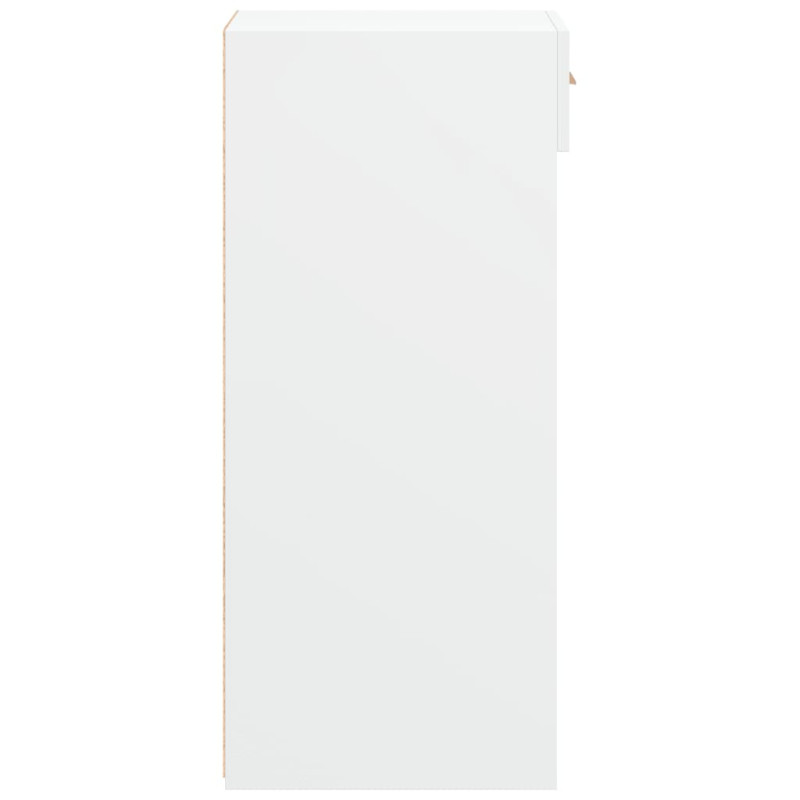 Szafka, biała, 30x42,5x93 cm, materiał drewnopochodny