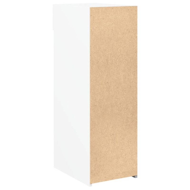 Szafka, biała, 30x42,5x93 cm, materiał drewnopochodny