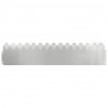 Obrzeża trawnikowe 30 pcs Srebrny 103 x 0,05 x 22 cm