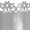 Obrzeża trawnikowe 20 pcs Srebrny 103 x 0,05 x 22 cm