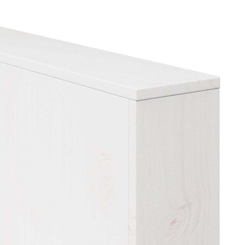 Sofa Ogrodowa Biały 185,5 x 60 x 62 cm Lite drewno sosnowe