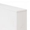 Sofa Ogrodowa Biały 185,5 x 60 x 62 cm Lite drewno sosnowe