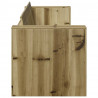 Sofa Ogrodowa Brązowy 185,5 x 60 x 62 cm Lite drewno sosnowe