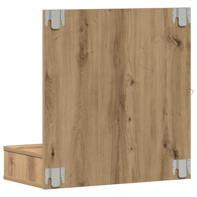 Szafka z lustrem z półką Dąb rzemieślniczy 60 x 31,5 x 62 cm