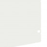 Obrzeża trawnikowe 20 pcs Biały 103 x 0,05 x 22 cm Stal