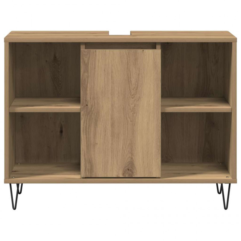 Szafka Łazienkowa z półką Dąb rzemieślniczy 80 x 33 x 60 cm
