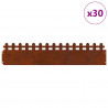 Obrzeża trawnikowe 30 pcs Rdzawy 103 x 0,05 x 22 cm