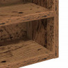 Witryna Stare drewno 100 x 15 x 58 cm Materiał drewnopochodny