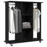 Garderoba Czarny dąb 102 x 38 x 110 cm Materiał drewnopochodny
