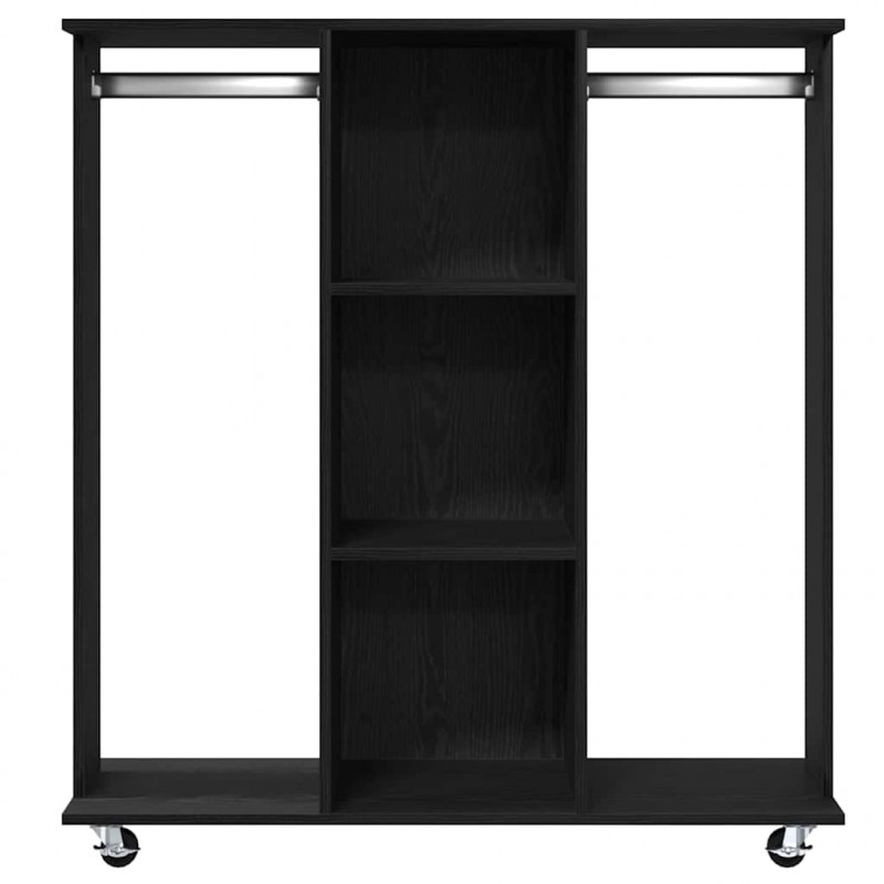 Garderoba Czarny dąb 102 x 38 x 110 cm Materiał drewnopochodny