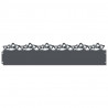 Obrzeża trawnikowe 20 pcs Antracyt 103 x 0,05 x 22 cm Stal