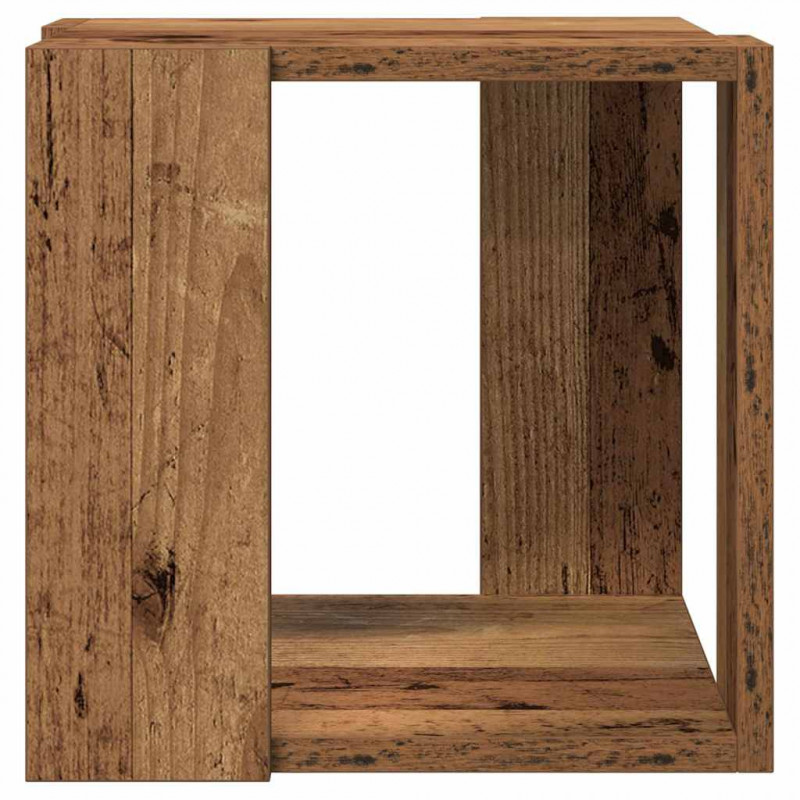 Stolik kawowy Stare drewno 32 x 32 x 30 cm