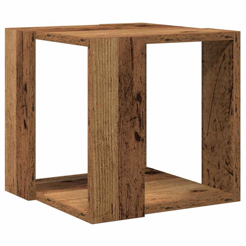 Stolik kawowy Stare drewno 32 x 32 x 30 cm