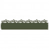 Obrzeża trawnikowe 10 pcs Zielony oliwkowy 103 x 0,05 x 22 cm