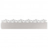 Obrzeża trawnikowe 20 pcs Srebrny 103 x 0,05 x 22 cm