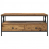 Stolik kawowy with Drawer Stare drewno 100 x 51 x 45 cm