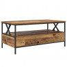 Stolik kawowy with Drawer Stare drewno 100 x 51 x 45 cm