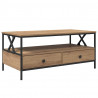 Stolik kawowy with Drawer dąb artisan 100 x 51 x 45 cm