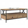 Stolik kawowy with Drawer dąb artisan 100 x 51 x 45 cm