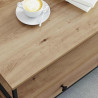 Stolik kawowy with Drawer dąb artisan 100 x 51 x 45 cm